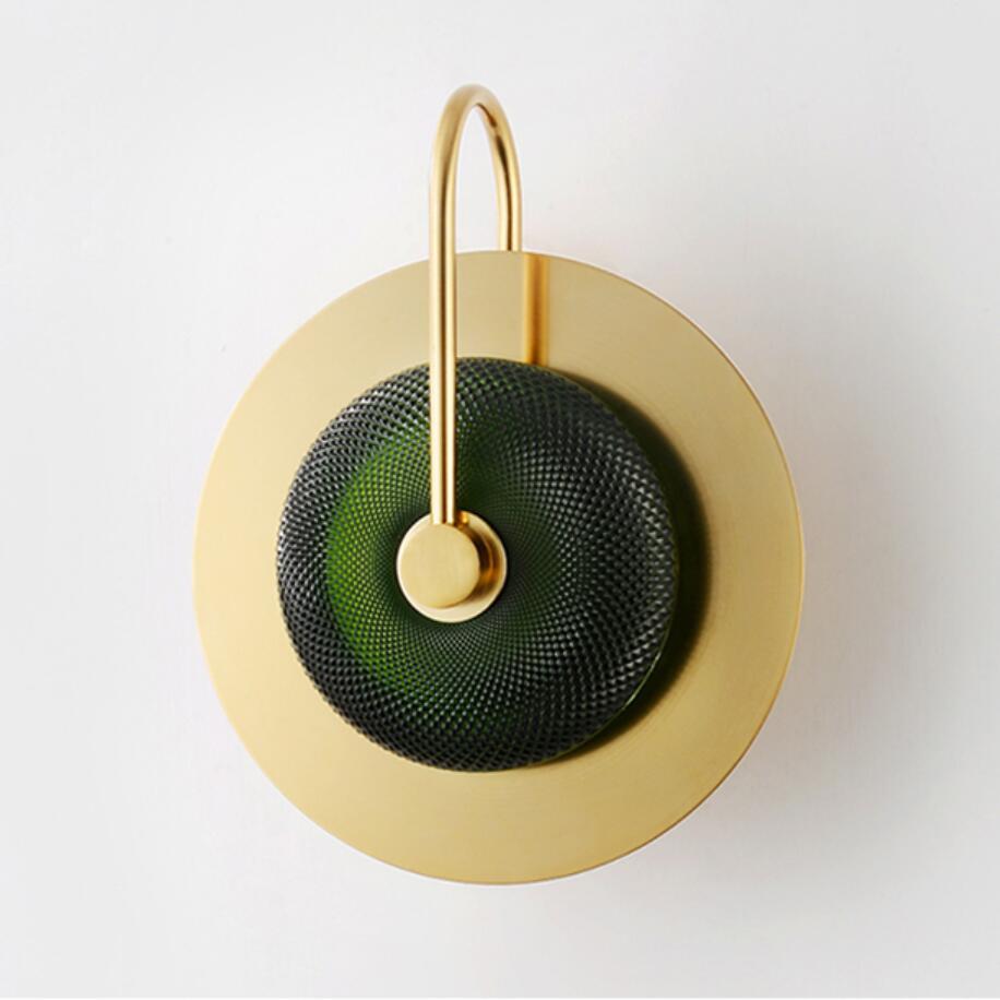 Wattle - Runde Moderne Art-Deco-Wandlampe