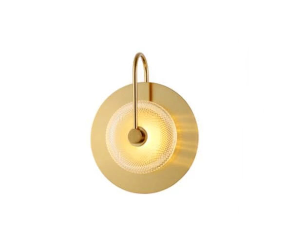 Wattle - Runde Moderne Art-Deco-Wandlampe