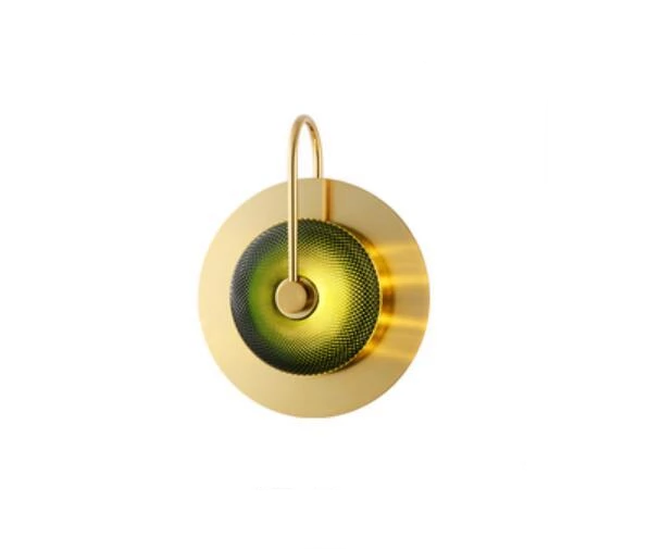 Wattle - Runde Moderne Art-Deco-Wandlampe