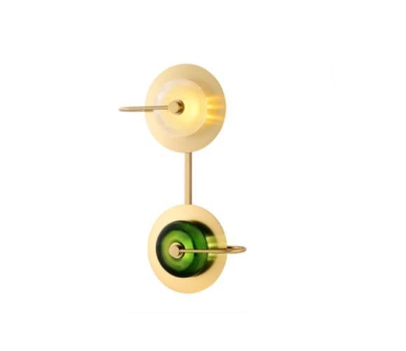 Wattle - Runde Moderne Art-Deco-Wandlampe