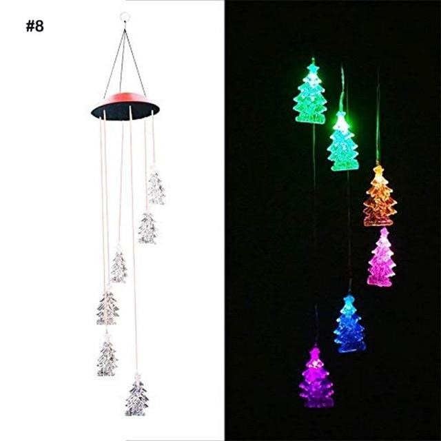 Windspiel LED-Lichter