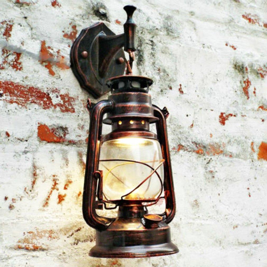 Vintage Laternen-Wandleuchte